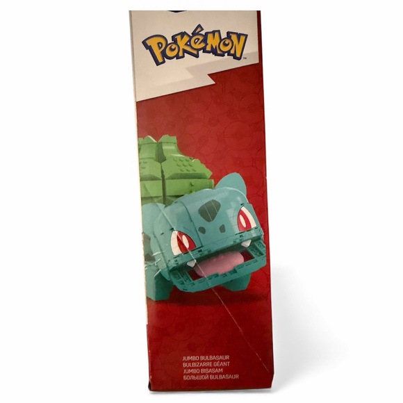 NEW MEGA Pokemon Jumbo Bulbasaur Building Toy Kit, Build-able Figure 789pcs - Picture 4 of 5